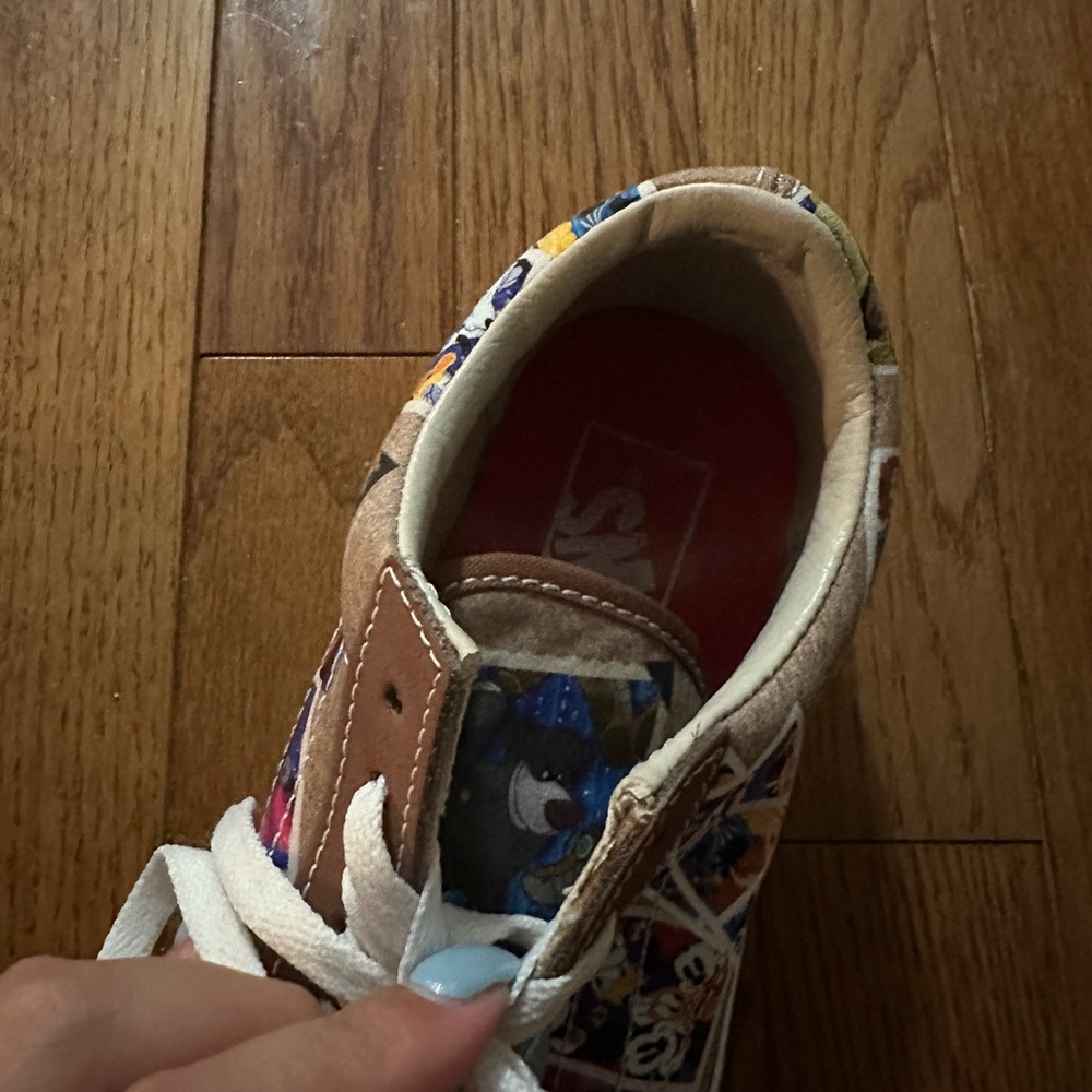 Vans X Disney 100 Old Skool Scrapbook Leather Women’s Size 6 - Picture 4 of 7